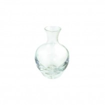 VASE-Clear Glass Nose Gay