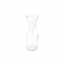 VASE-TAll Clear Glass W/Flared Top