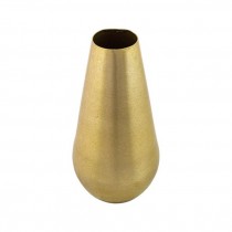 VASE-Gold Metal Tear Drop