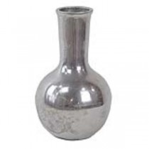 VASE-Aluminum Flask Shaped