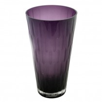 VASE-Tall Dark Purple Glass