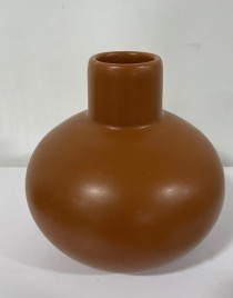 VASE-SML ROUND TERRACOTTA