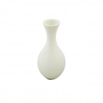 VASE-Small Ivory Ceramic W/Narrow Neck
