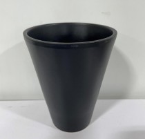 VASE-Black Trumpet Vase