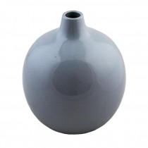 BUD VASE-Pale Blue Glaze/Ceramic