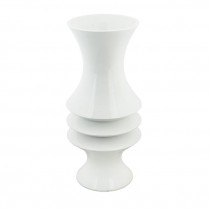 VASE-Large White Lacquer Chess Piece