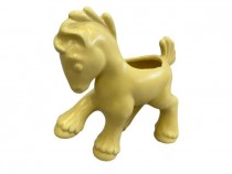 VASE-Ceramic Matte Yellow Pony