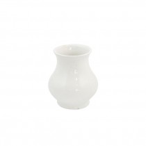 VASE-White Glazed Ceramic Urn Shaped