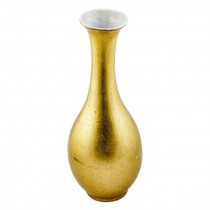 VASE-16" Gold Ceramic