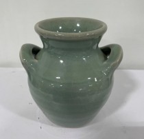 VASE-CERAMIC-SM-SAGE-HANDLES