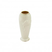 Vase- Ceramic cream rose small