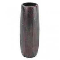 VASE-10"COPPER-ETCHED TREES-FA