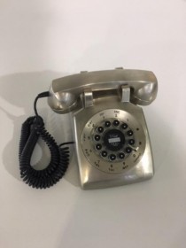 PHONE-Silver/BLK Rotary