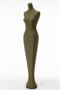 MANNEQUIN-GREEN HONEYCOMB FABR