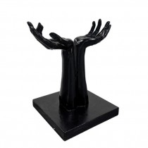 STATUE-WOMEN'S HANDS-BLACK