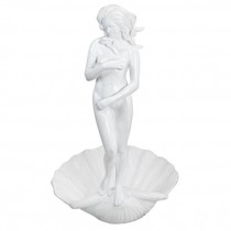 STATUE-8'-WHITE-VENUS IN SHELL