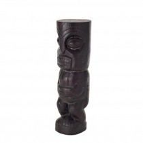 TOTEM-BLK CARVED-39" HIGH-SETO