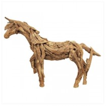 Driftwood Horse Sculpture