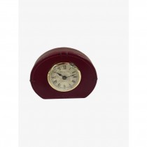 CLOCK-OFFICE-RED-LEATHER