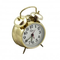 CLOCK-TBL-BRASS/GLASS-BATTERY-