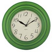 CLOCK-WALL-RIPPLE-ASSORTED