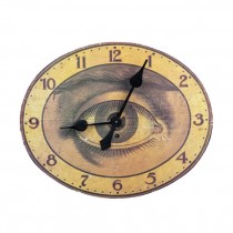 CLOCK-EYE, OVAL-SHAPE