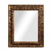 MIRROR-WALL GILT CARVED 19X24