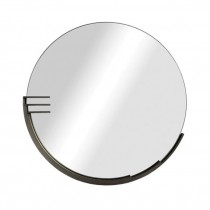 MIRROR-WALL-BRUSHED STEEL 24R