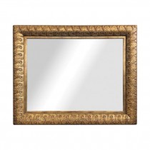 MIRROR-WALL-40X50-GOLD LEAVES