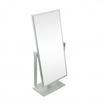 MIRROR-TABLETOP-SILVER RECTANGLE