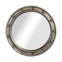 MIRROR-WALL-GOLD PORTHOLE