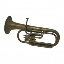 TRUMPET-BRASS-WORN