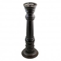 CANDLESTICK-SETOF3-TURNED BLK