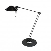 LAMP-DESK BLK GOOSE ARM HALOGE