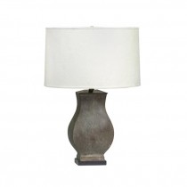 TABLE LAMP-Grey Urn