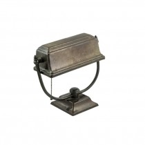 DESK LAMP-Vintage Metal W/Squared Shade