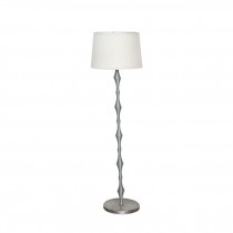 LAMP-FL-58" RIBBED HORIZ SILVE