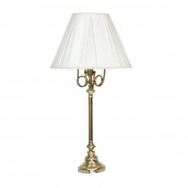 TABLE LAMP-BRASS 3 CANDLE