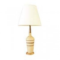 LAMP-TBL 36"TA/SA JUG W/ BEIGE