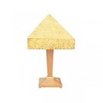 LAMP-TBL-24H HONY WD-AMBER MOL