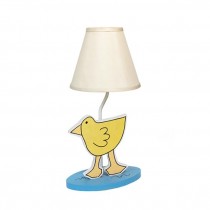 CHILDREN'S LAMP-Painted Wooden Duck