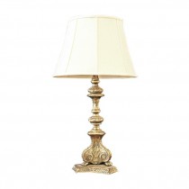 LAMP-TBL-PR-BRASS 30H ORNATE C