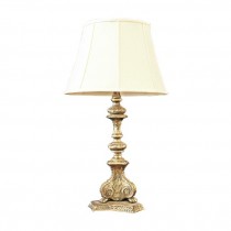 LAMP-TBL-PR-BRASS 30H ORNATE C