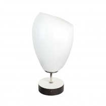 TABLE LAMP-White Illuminated Sculpture