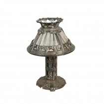 TABLE LAMP-Gunmetal Art Neuveau