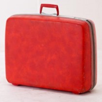 SUITCASE-RED