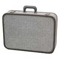 SUITCASE-GRAY TWEED-GRAY TRIM