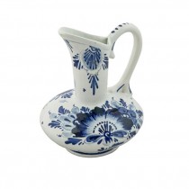 PITCHER-Dutch BLUE/White Floral