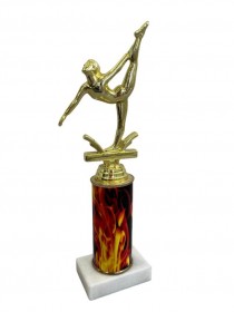 Trophy Girl Balance Beam w/Fla