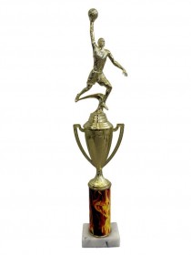 Trophy Basketball 1 Hand Shot